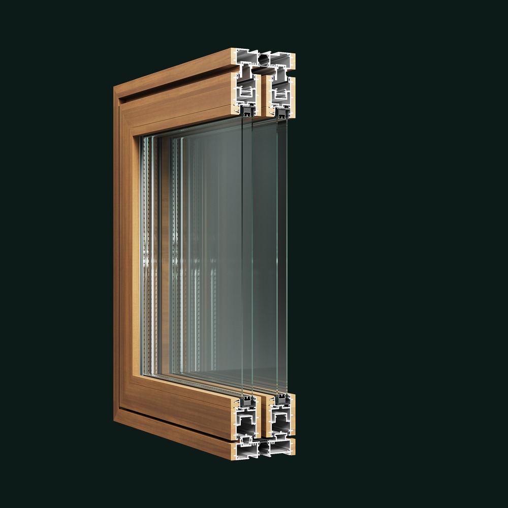 V&A-135LSD 135 series alu-wood thermal-break lift-and-slide door