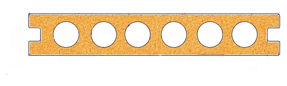 DB13823 profile cross-section &mdash; 138 &times; 23 mm