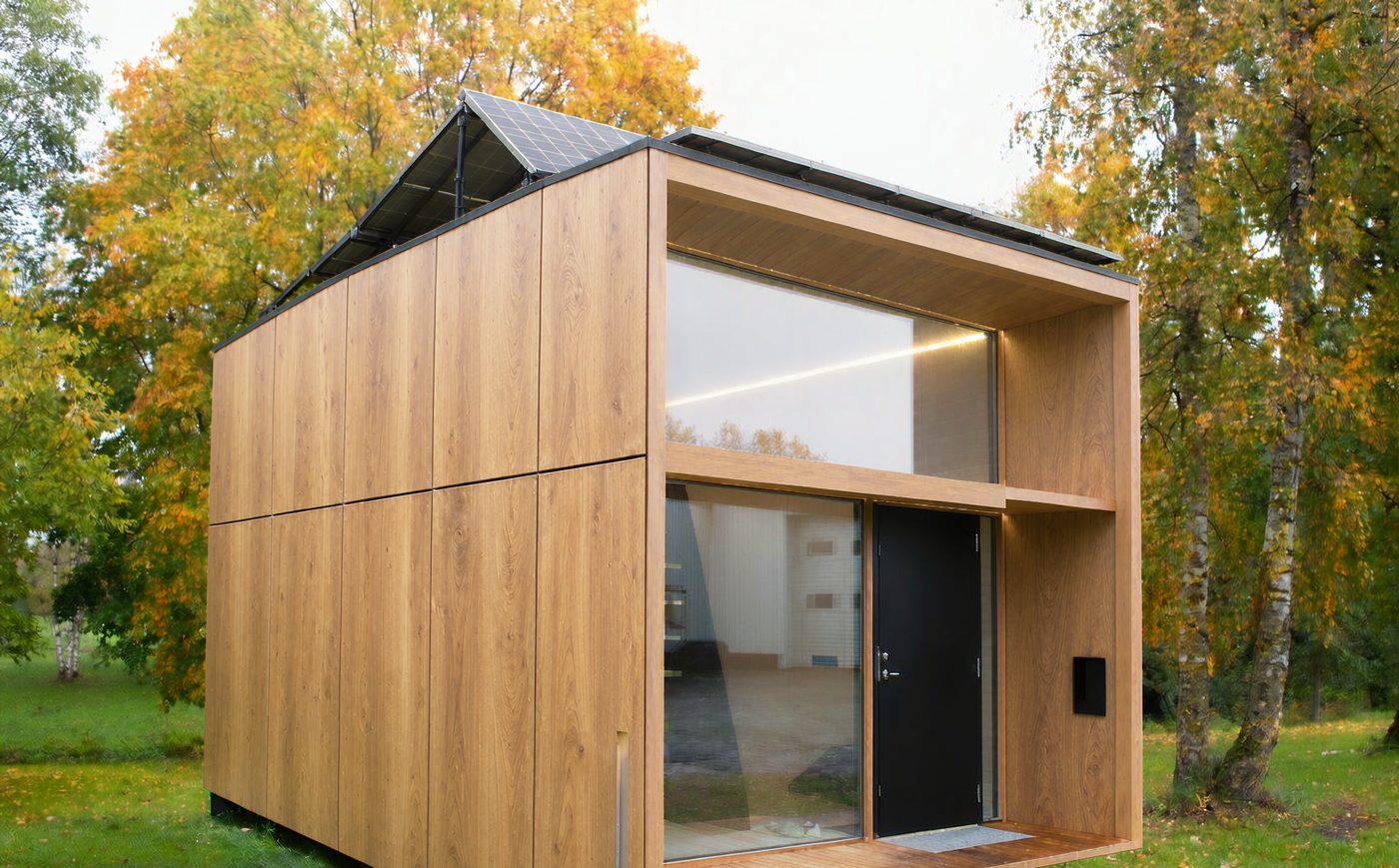 Net-zero energy pod